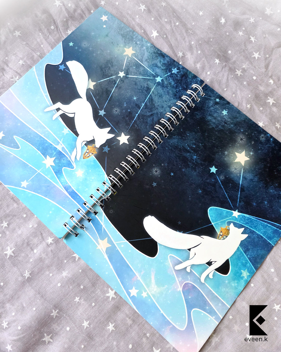 Fox Constellation Sticker Book