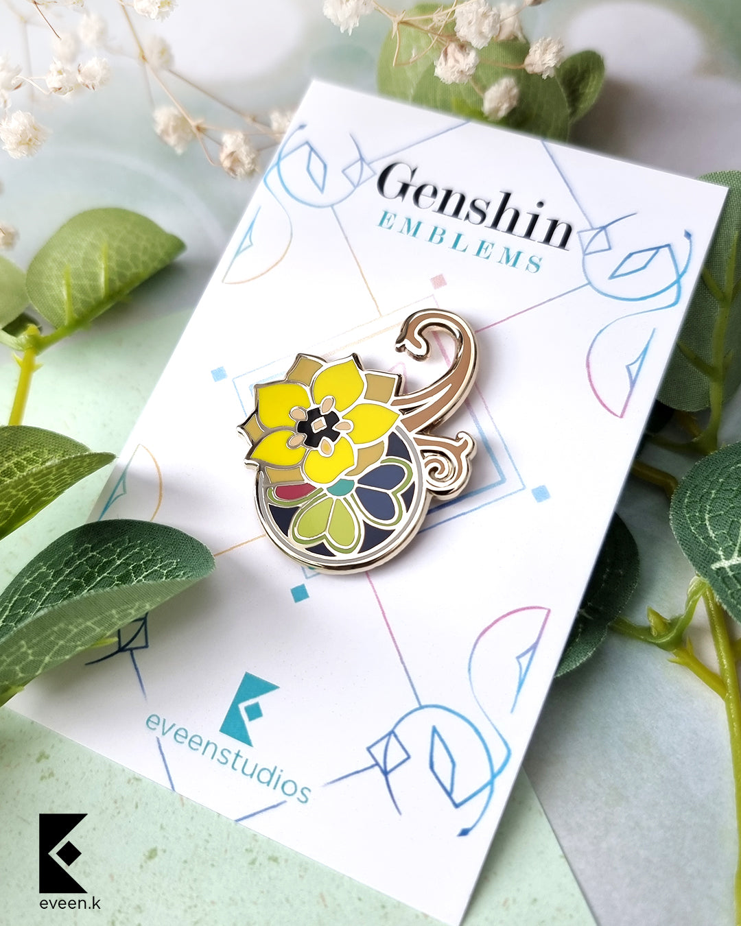 Tighnari Genshin Emblem Pin