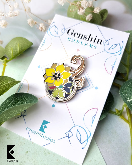 Tighnari Genshin Emblem Pin