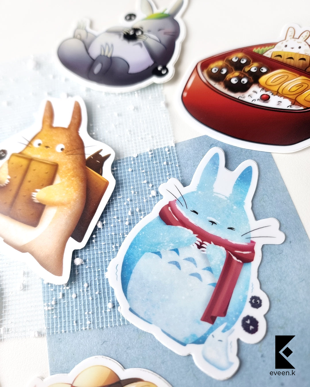 Classic Anime Movie Vinyl Stickers