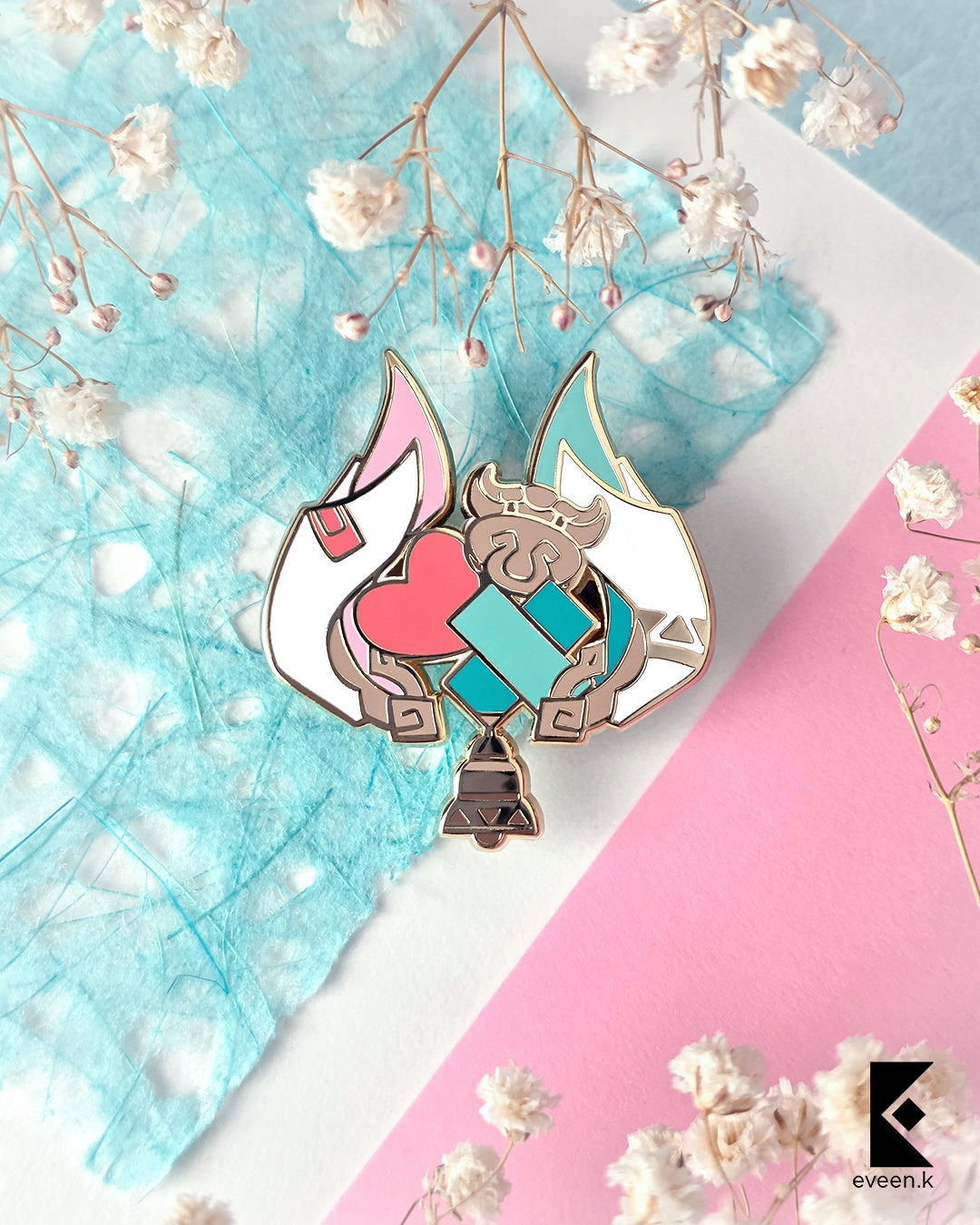 Varesa Genshin Emblem Pin