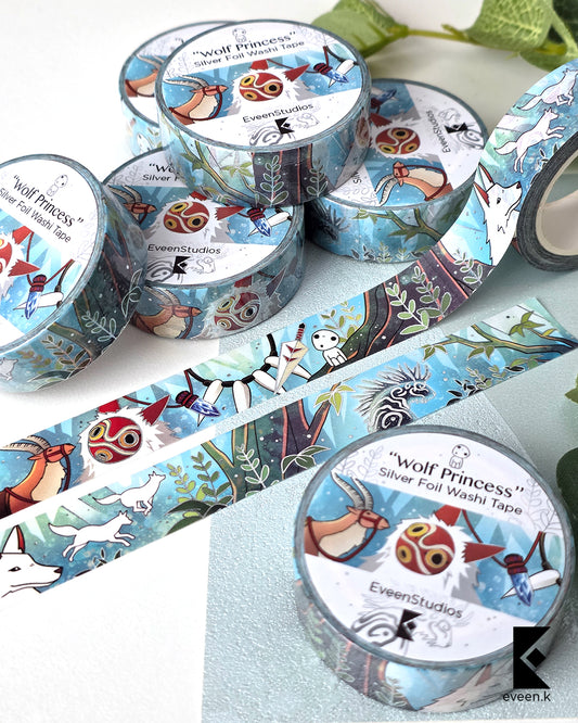 Kitty's Bakery, Gold Foil Washi Tape