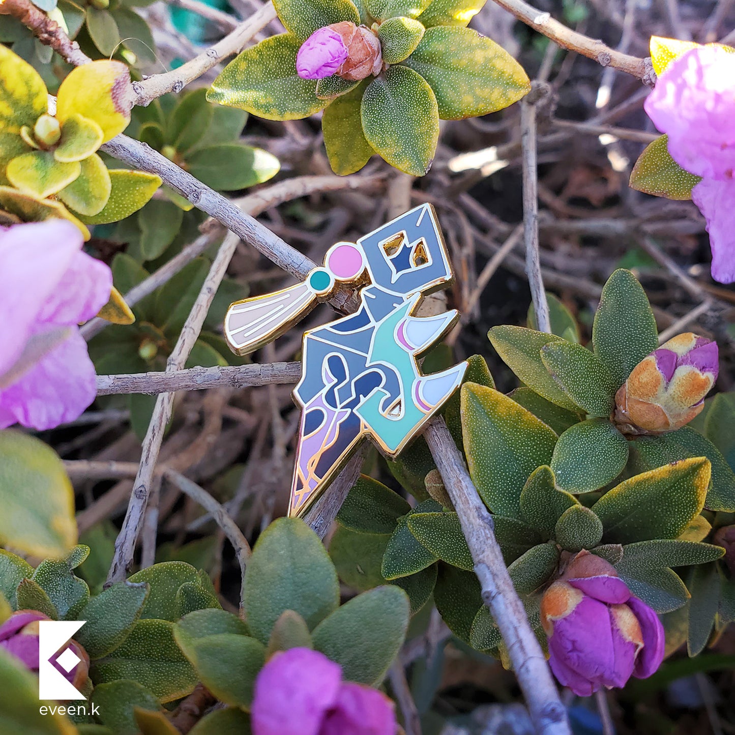 Xiao Genshin Emblem Pin